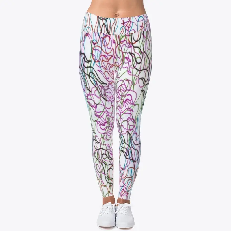 leggings of flames